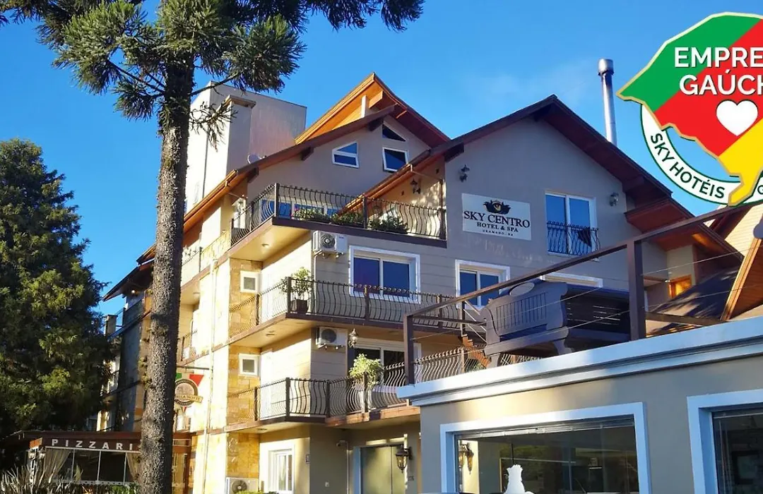 Sky Centro Hotel & Spa - Hotel No Centro De Gramado - Rs-1